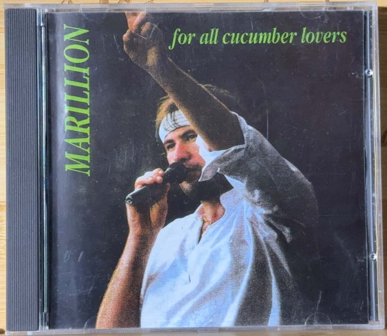 Marillion Bootleg CD For All Cucumber Lovers Front Cover